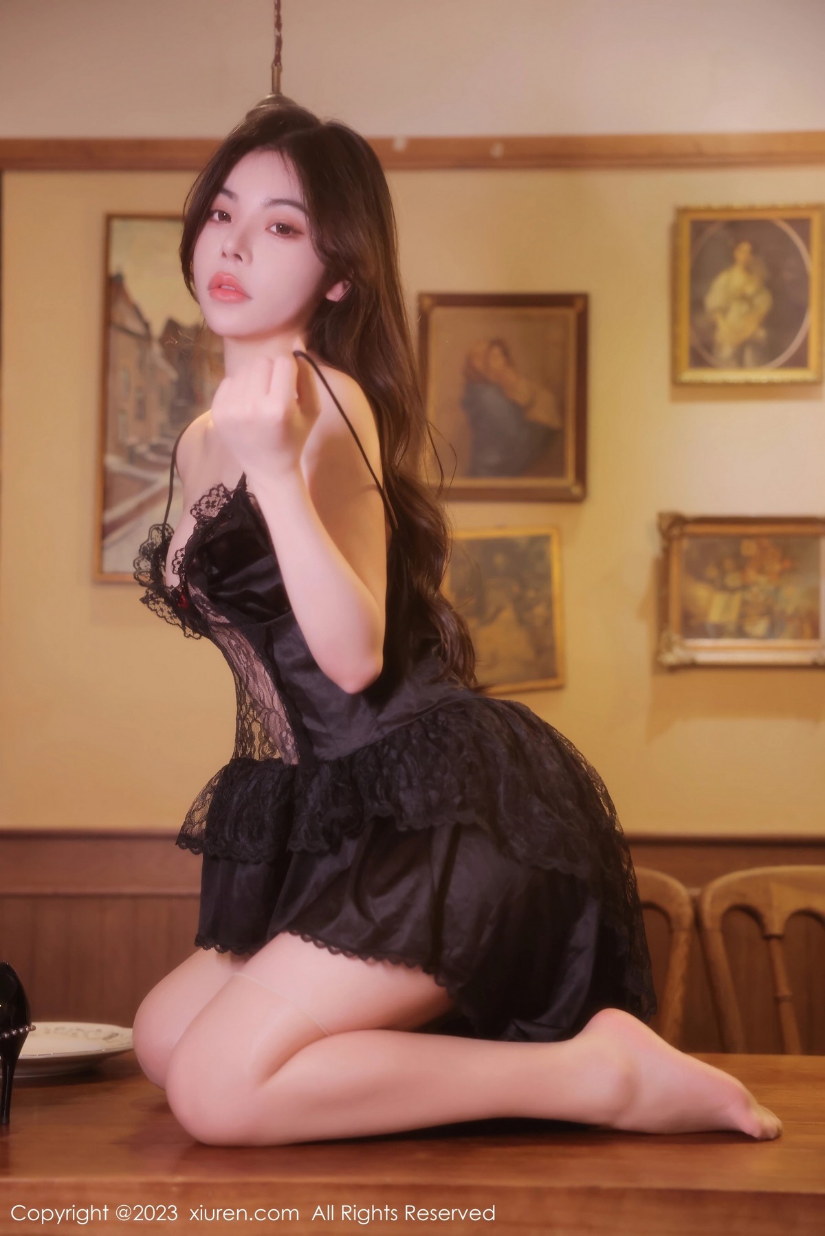 [秀人网] 2023.03.01 No.6339 Aami喵小狐 新人美臀  第34张
