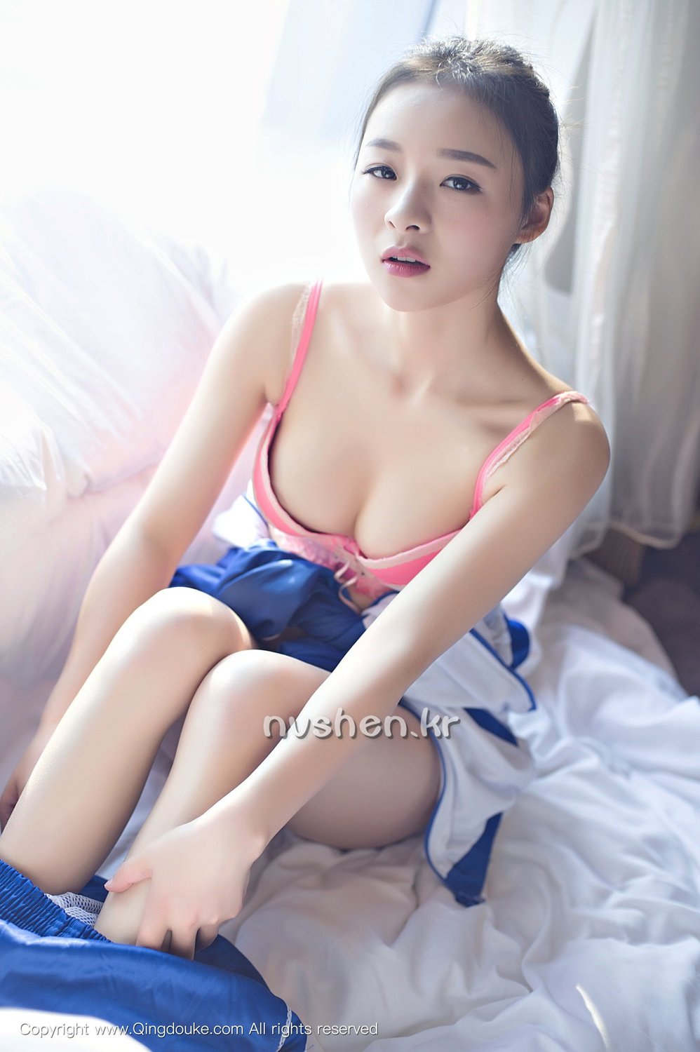 Una尤娜 [青豆客QingDouKe]高清写真图2016-11-29 校服诱惑写真图  第33张