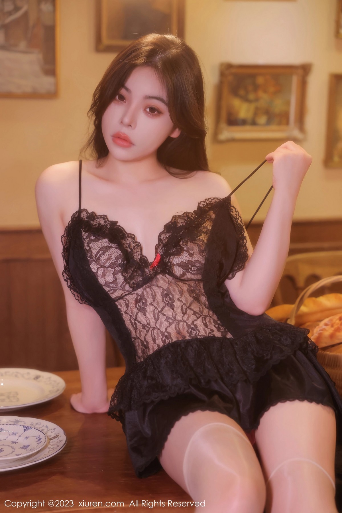 [秀人网] 2023.03.01 No.6339 Aami喵小狐 新人美臀  第17张
