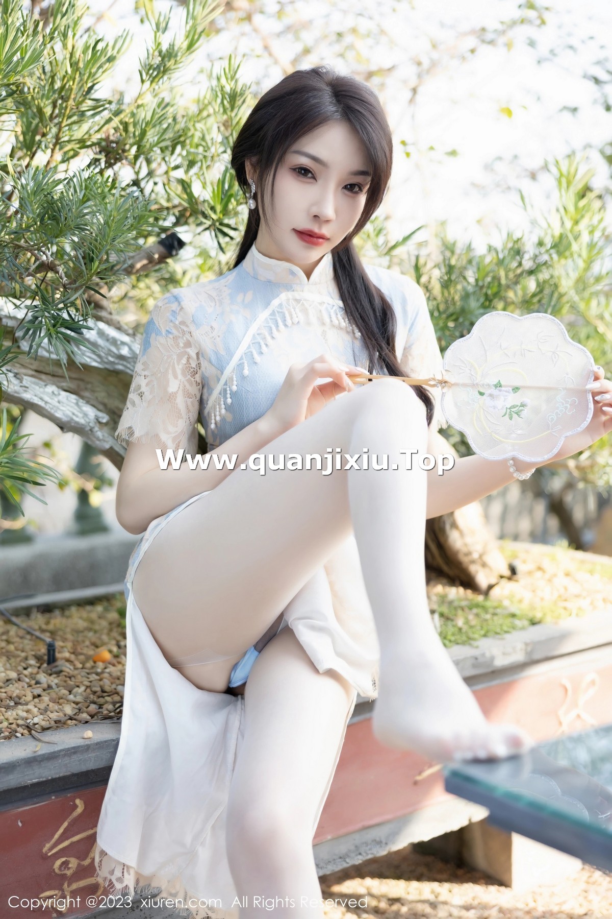 [秀人网] 2023.03.17 No.6434 徐莉芝Booty 旗袍美腿  第18张