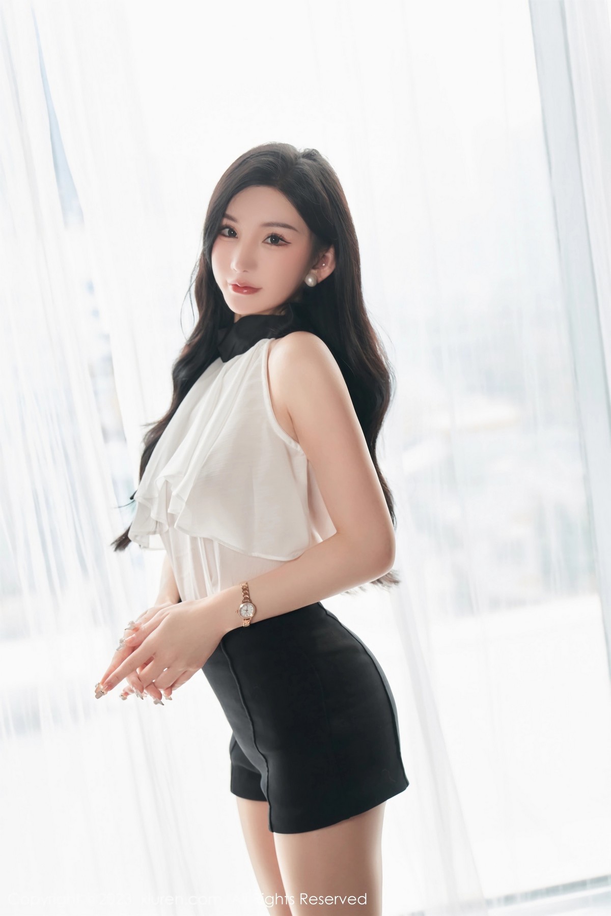 [秀人网] 2023.03.17 No.6435 周于希Sally 美臀丝袜  第14张