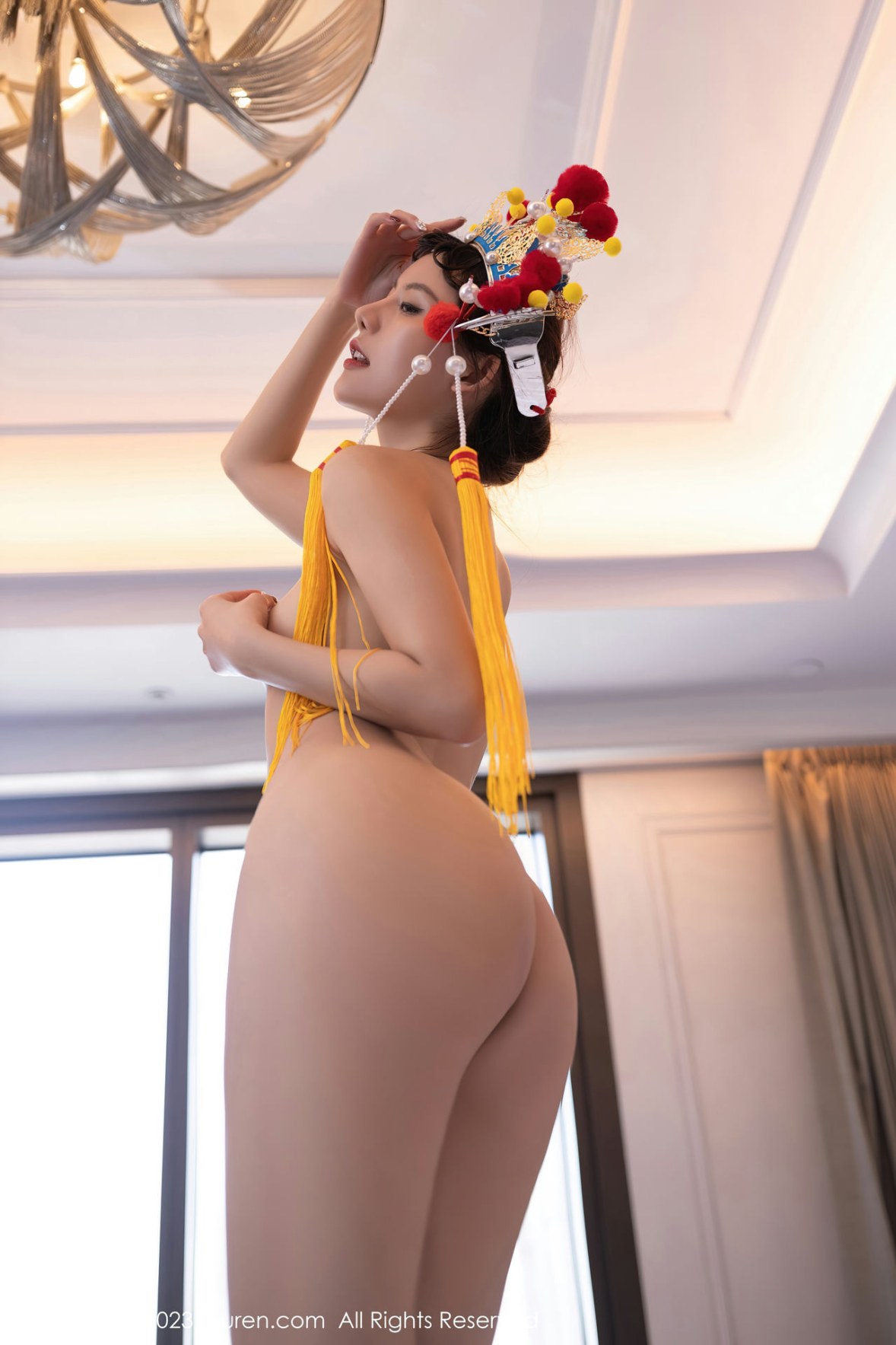 [秀人网] 2023.02.22 No.6308 就是阿朱啊 美臀妩媚  第50张