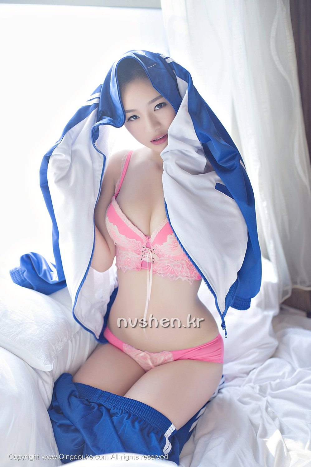 Una尤娜 [青豆客QingDouKe]高清写真图2016-11-29 校服诱惑写真图  第42张