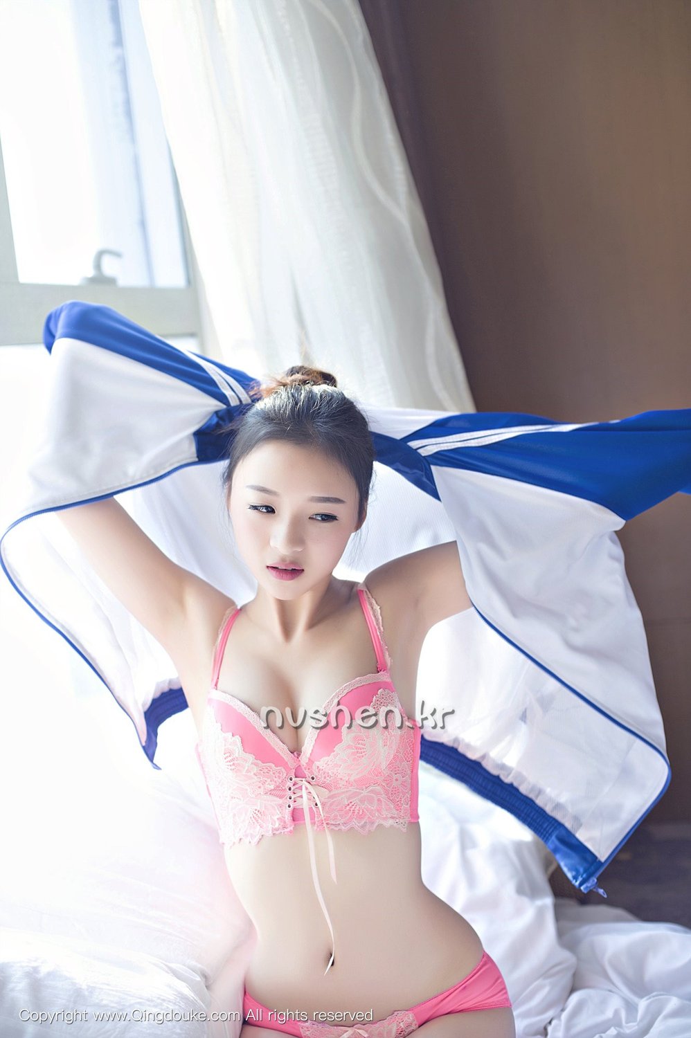 Una尤娜 [青豆客QingDouKe]高清写真图2016-11-29 校服诱惑写真图  第50张
