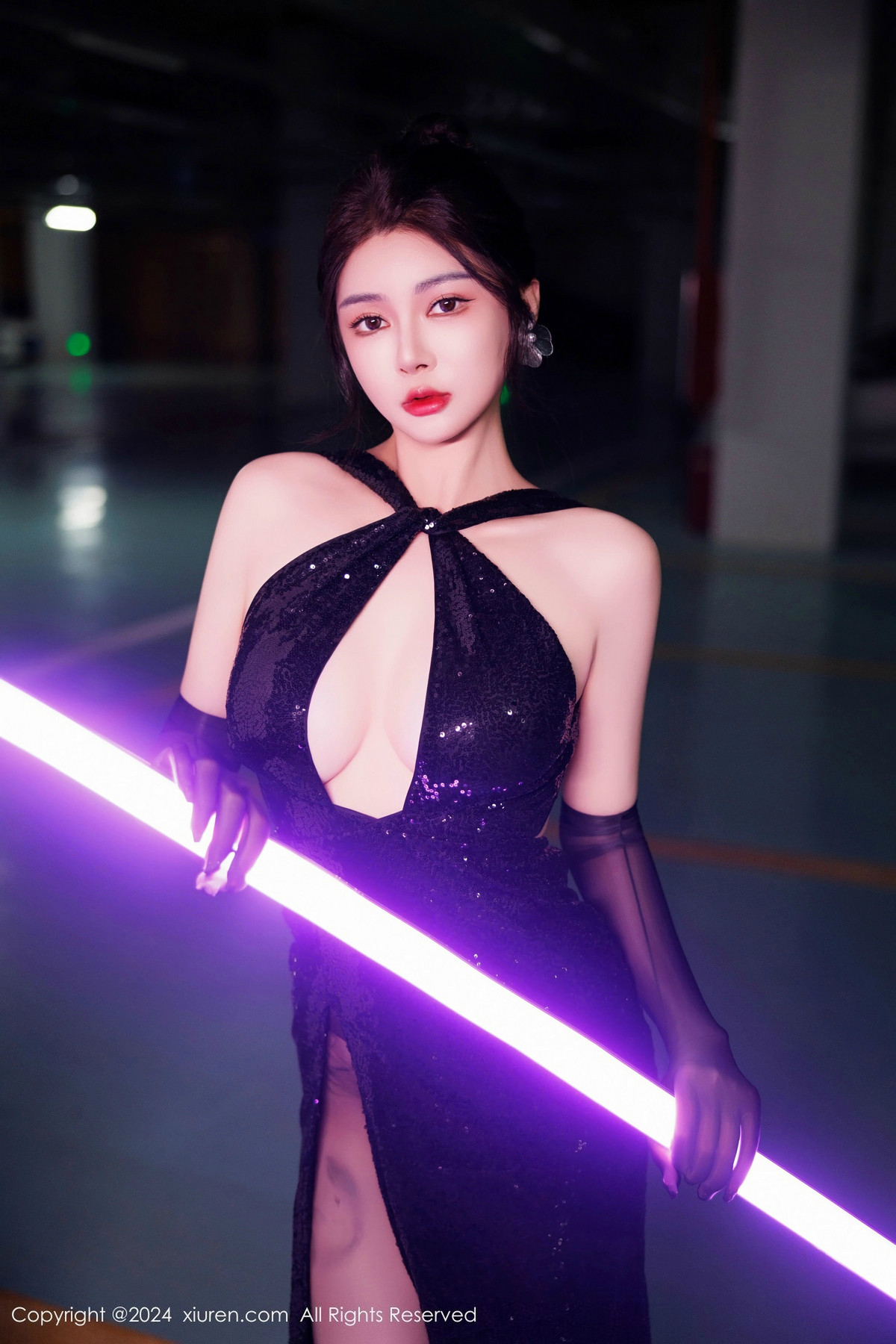 [秀人网] 2024.11.27 No.9512 凯竹Quinn 黑丝美臀  第22张