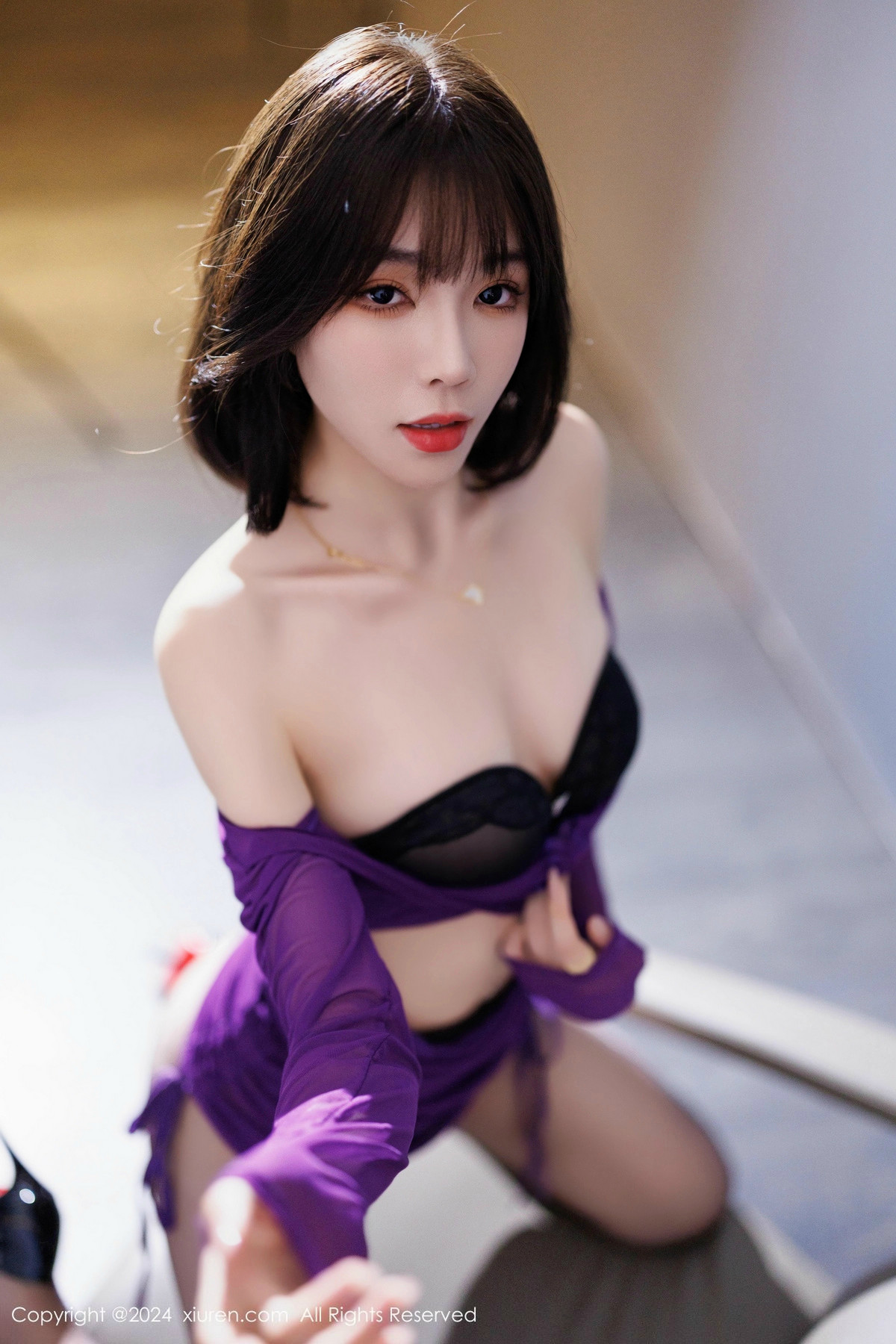 [秀人网] 2024.11.21 No.9482 徐莉芝Booty 黑丝美腿  第21张