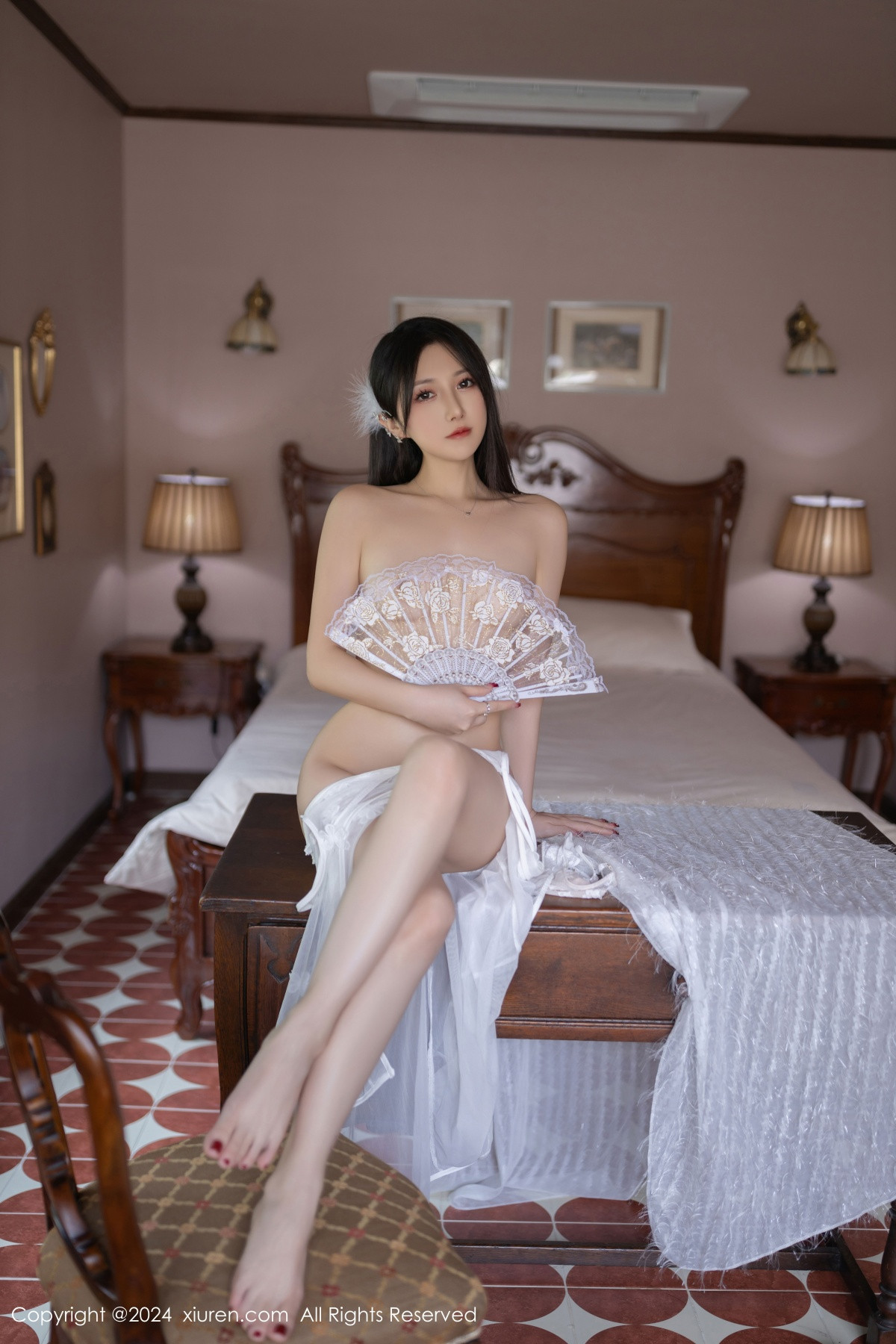 [秀人网] 2024.12.06 No.9564 鱼子酱Fish 丝袜美腿  第64张