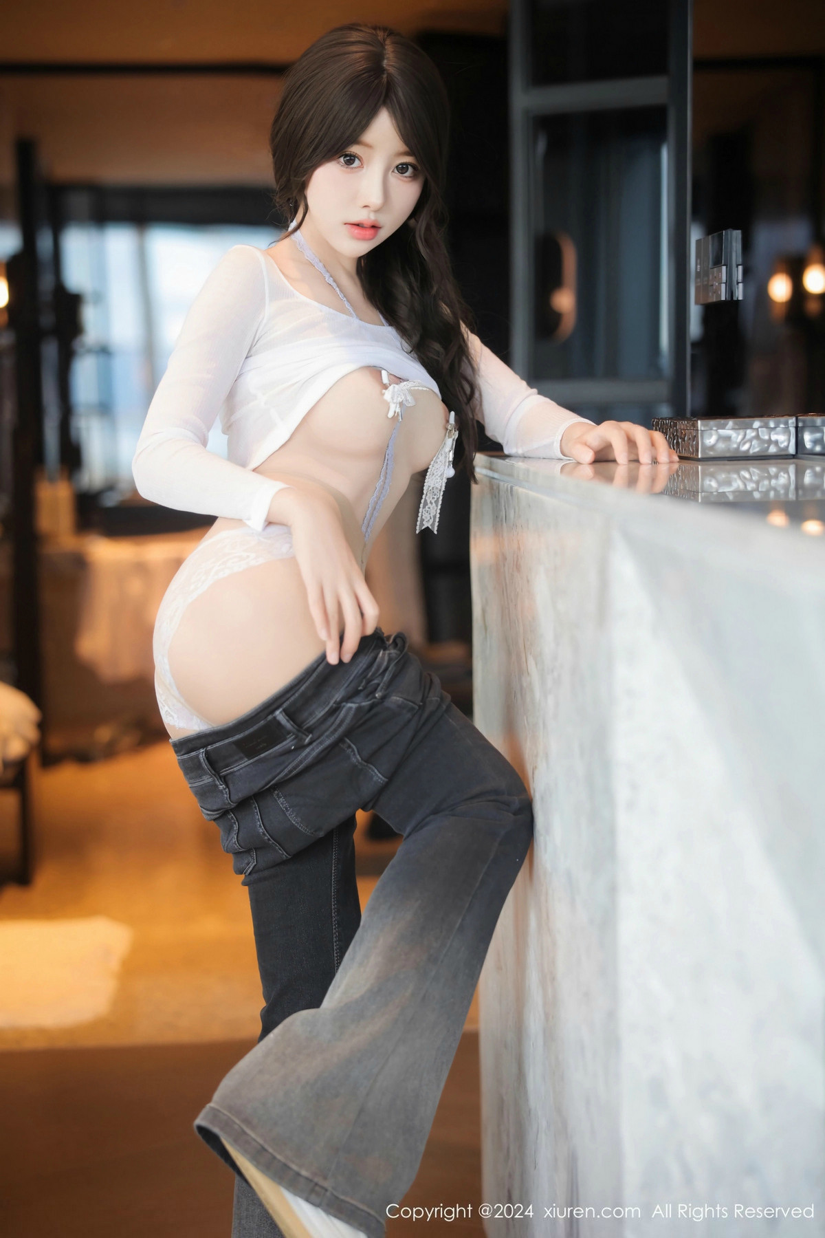 [秀人网] 2024.11.29 No.9524 桃妖夭 美腿丝袜  第11张