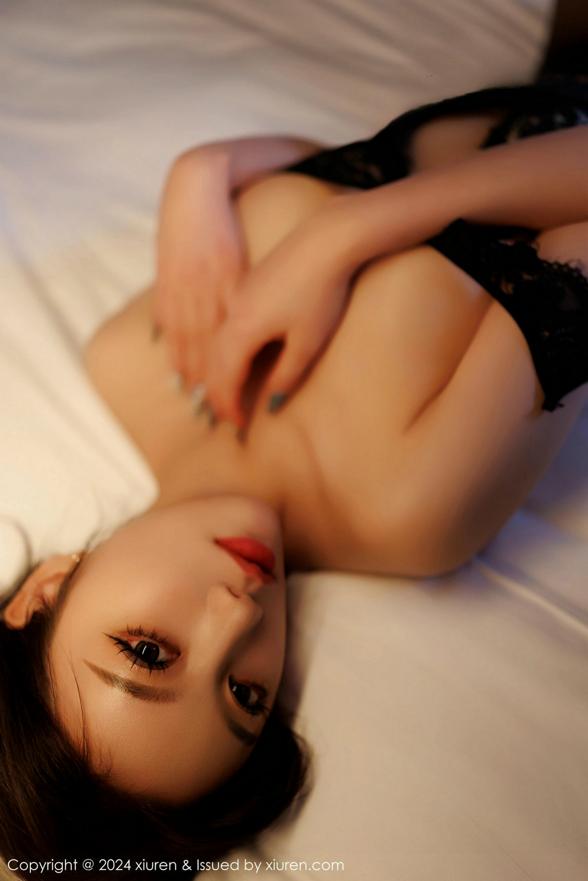 [秀人网] 2024.12.20 No.9634 杨晨晨Yome 黑丝美臀  第92张