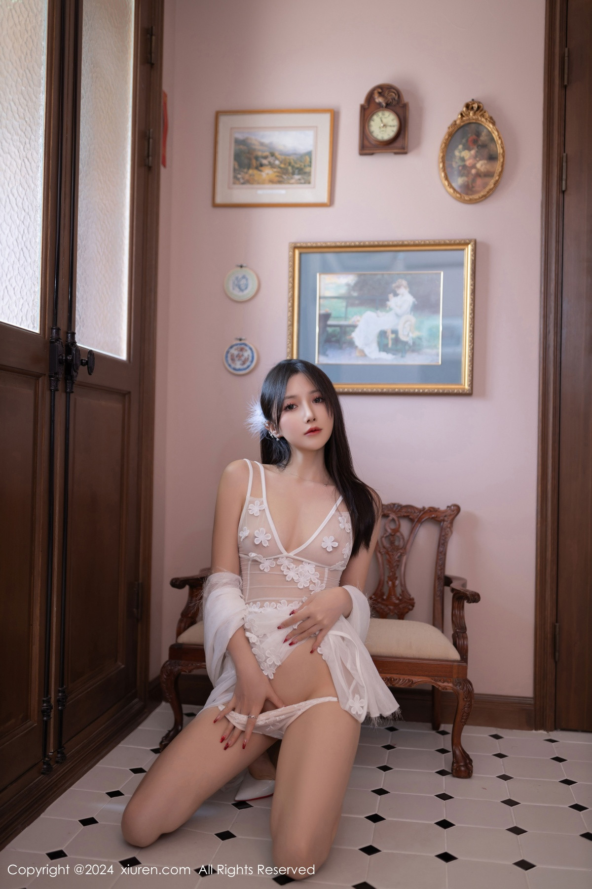 [秀人网] 2024.12.06 No.9564 鱼子酱Fish 丝袜美腿  第23张