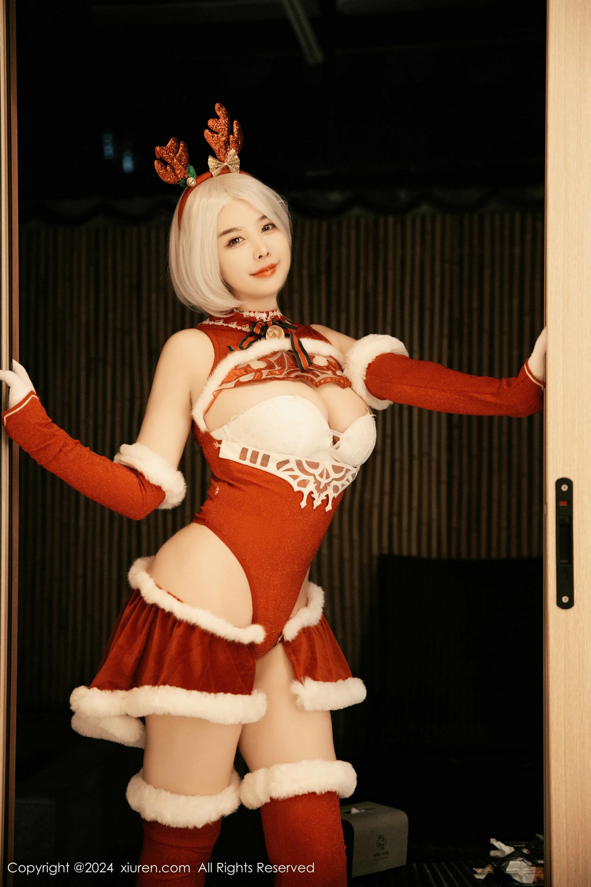 [秀人网] 2024.12.26 No.9660 樱桃小犊子 美臀性感  第54张