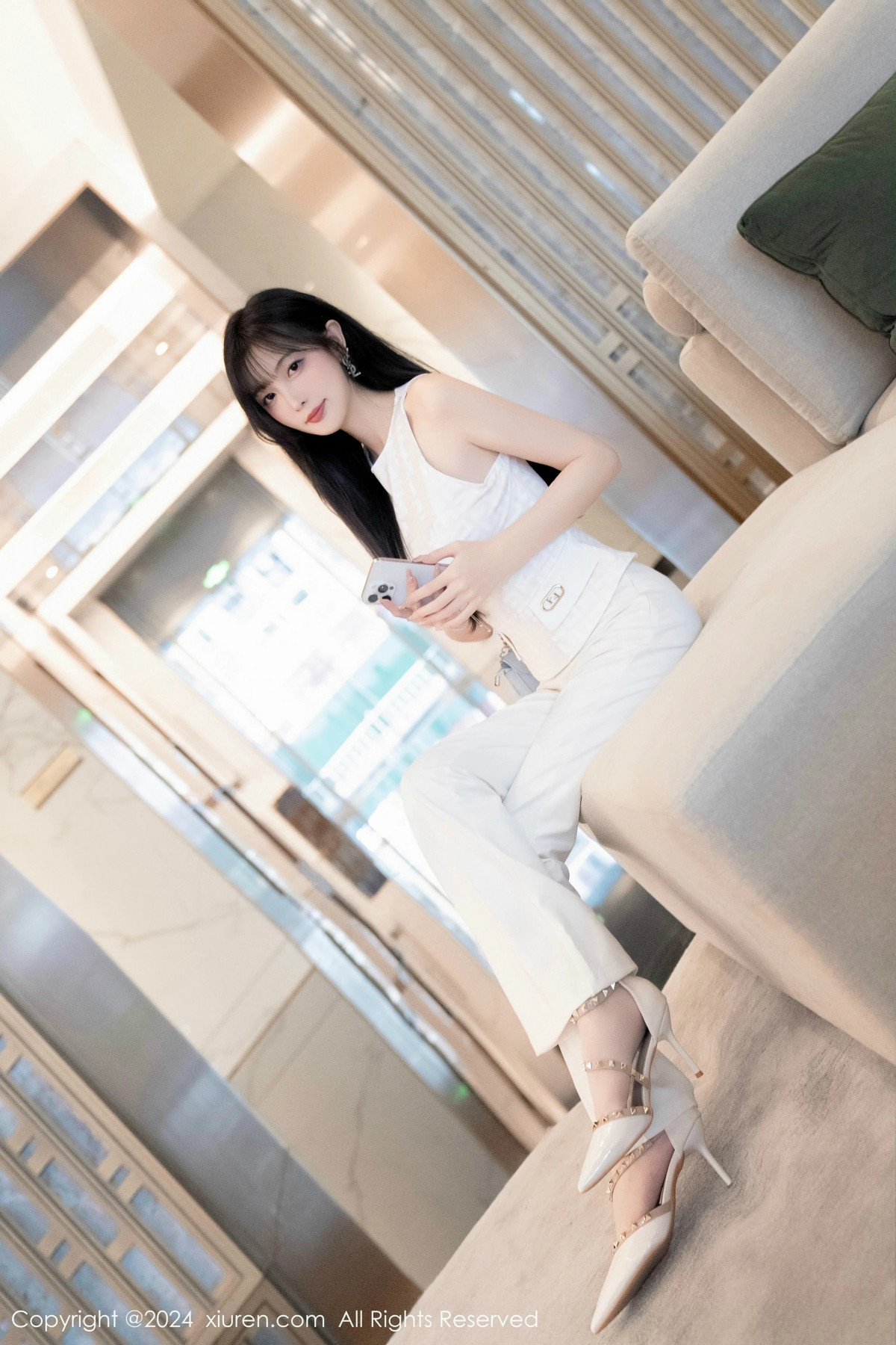 [秀人网] 2024.11.29 No.9528 林星阑 美腿丝袜  第10张