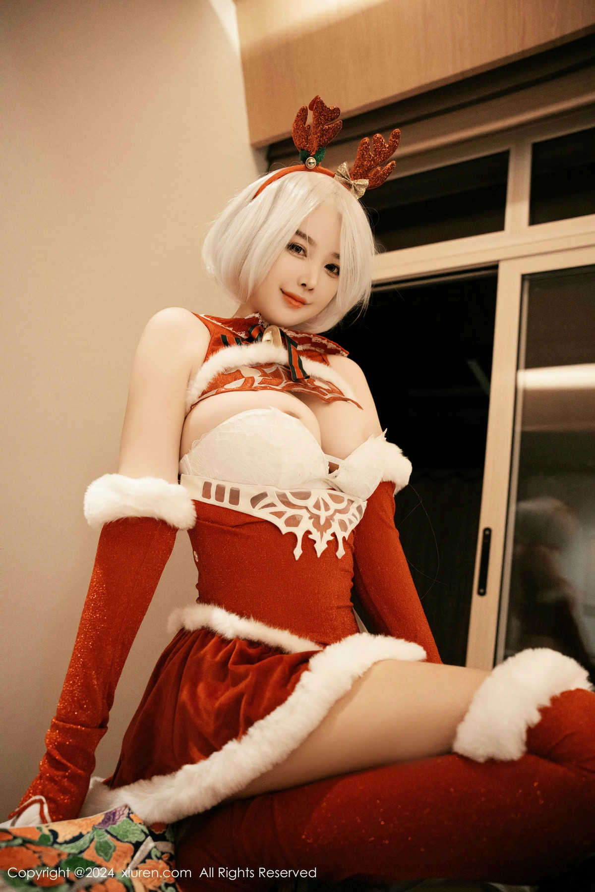 [秀人网] 2024.12.26 No.9660 樱桃小犊子 美臀性感  第53张