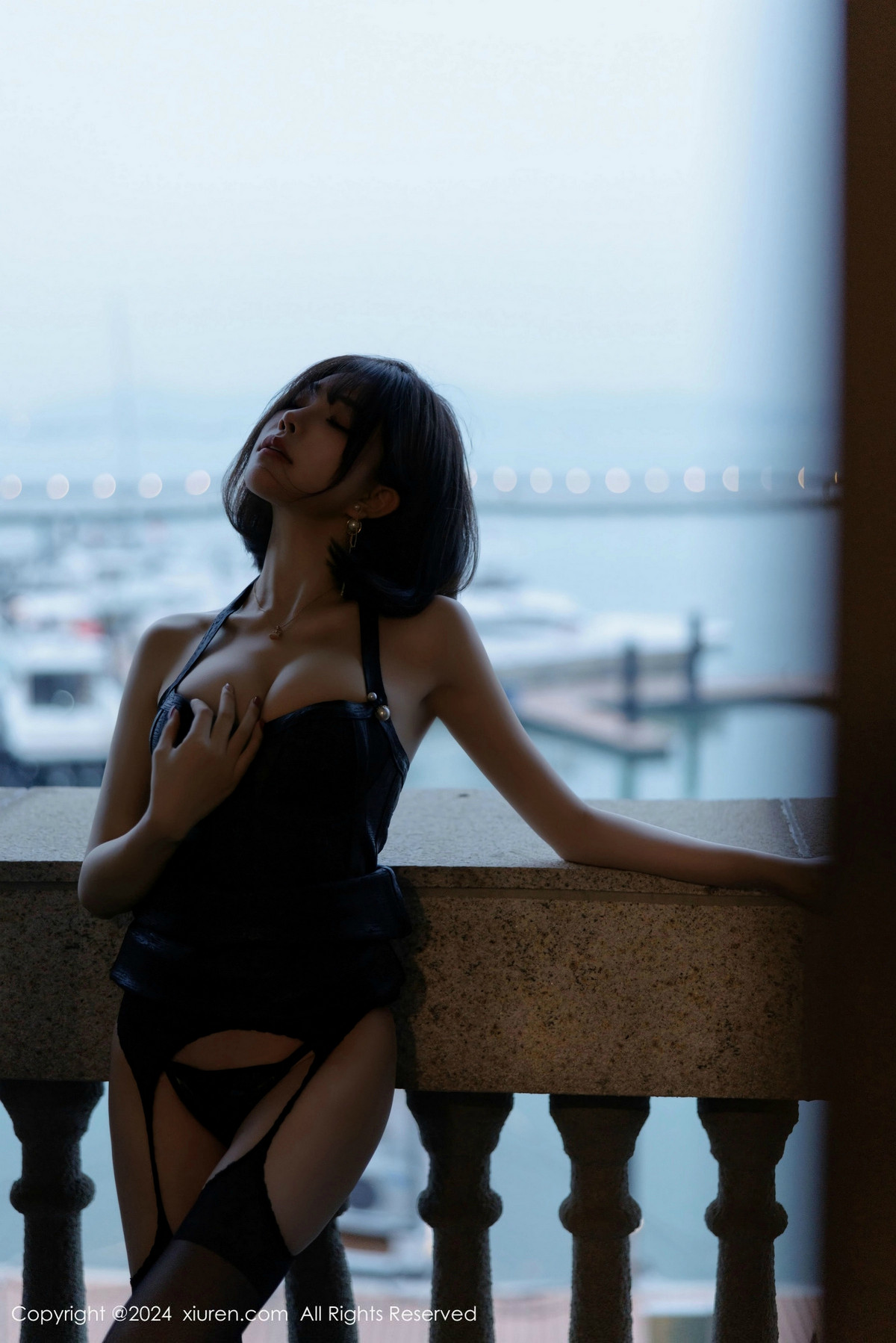 [秀人网] 2024.12.19 No.9624 徐莉芝Booty 黑丝美腿  第28张
