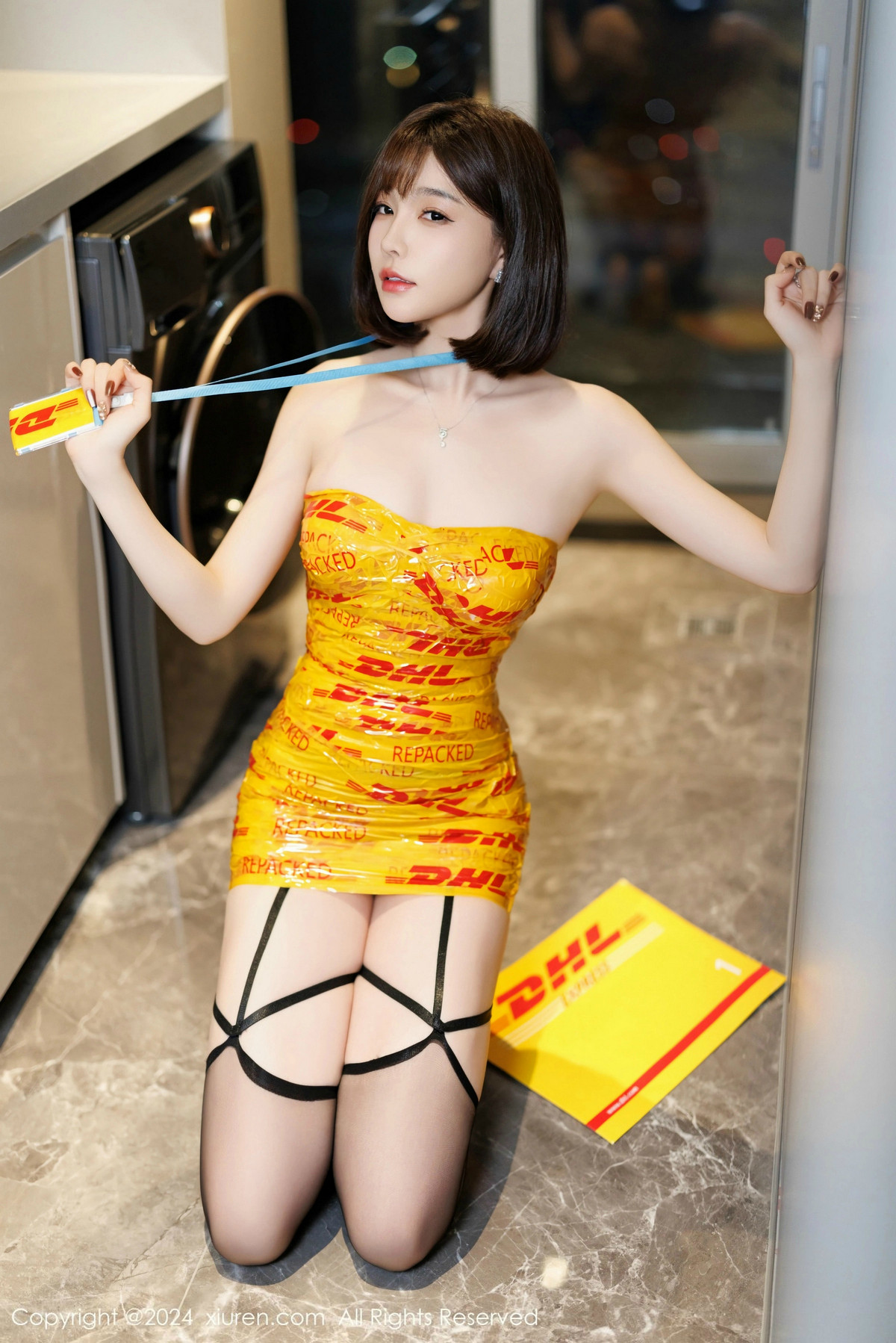 [秀人网] 2024.12.26 No.9664 徐莉芝Booty 黑丝美臀  第12张