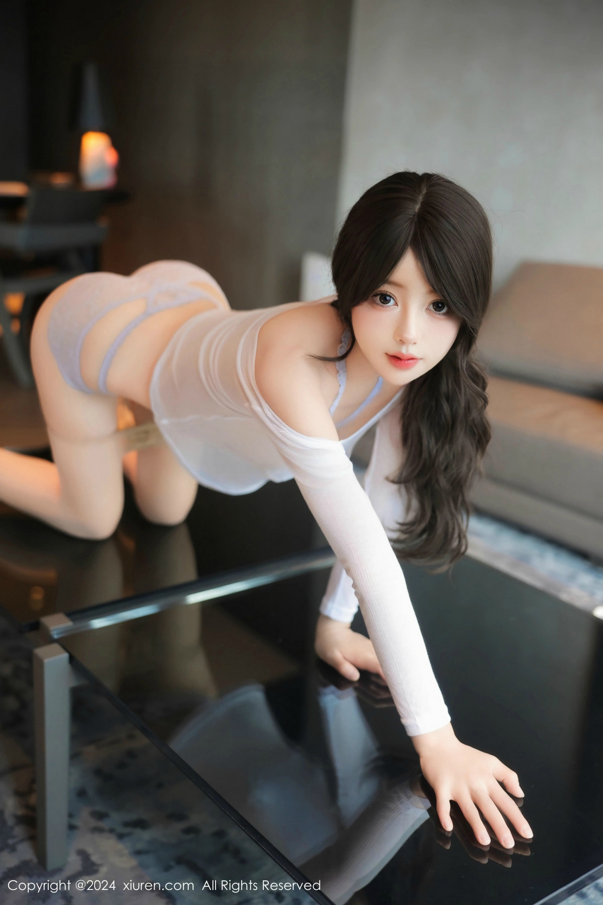 [秀人网] 2024.11.29 No.9524 桃妖夭 美腿丝袜  第44张