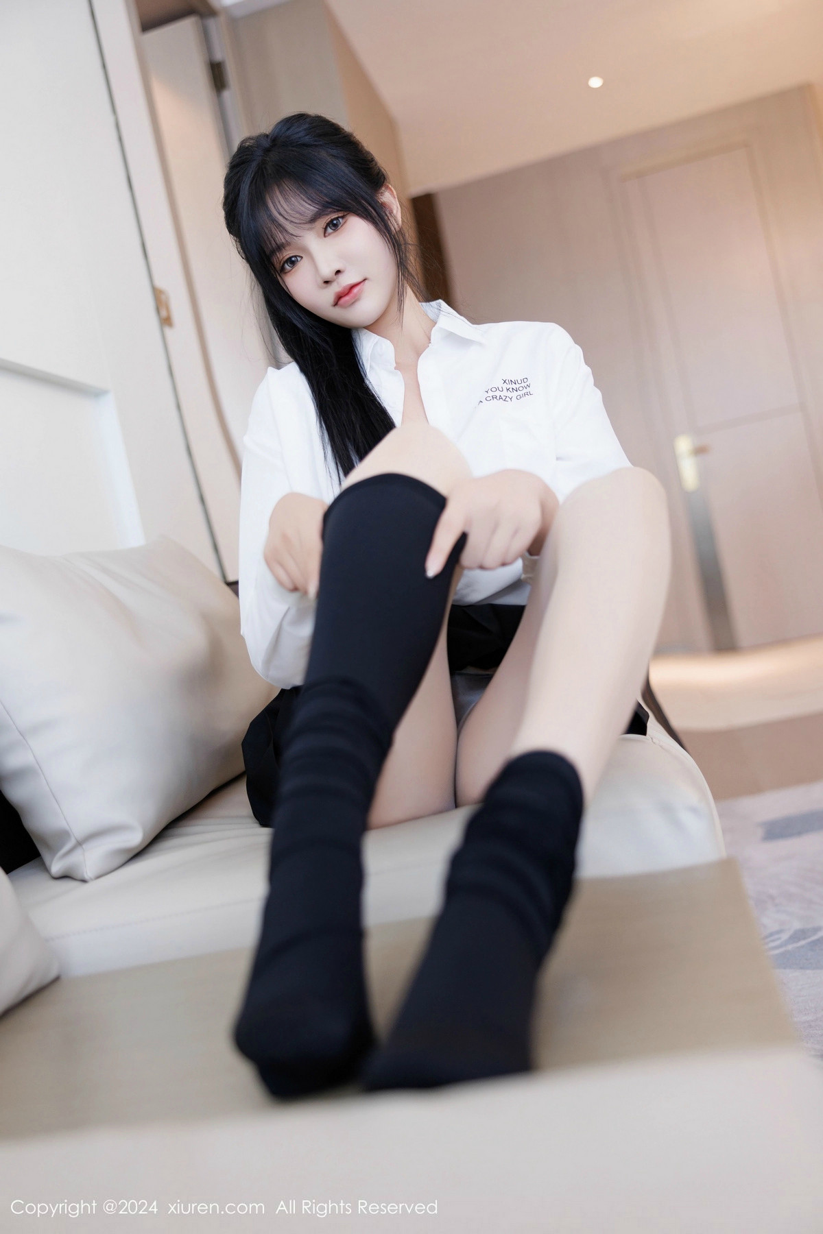 [秀人网] 2024.11.26 No.9505 娜比 美腿黑丝  第71张