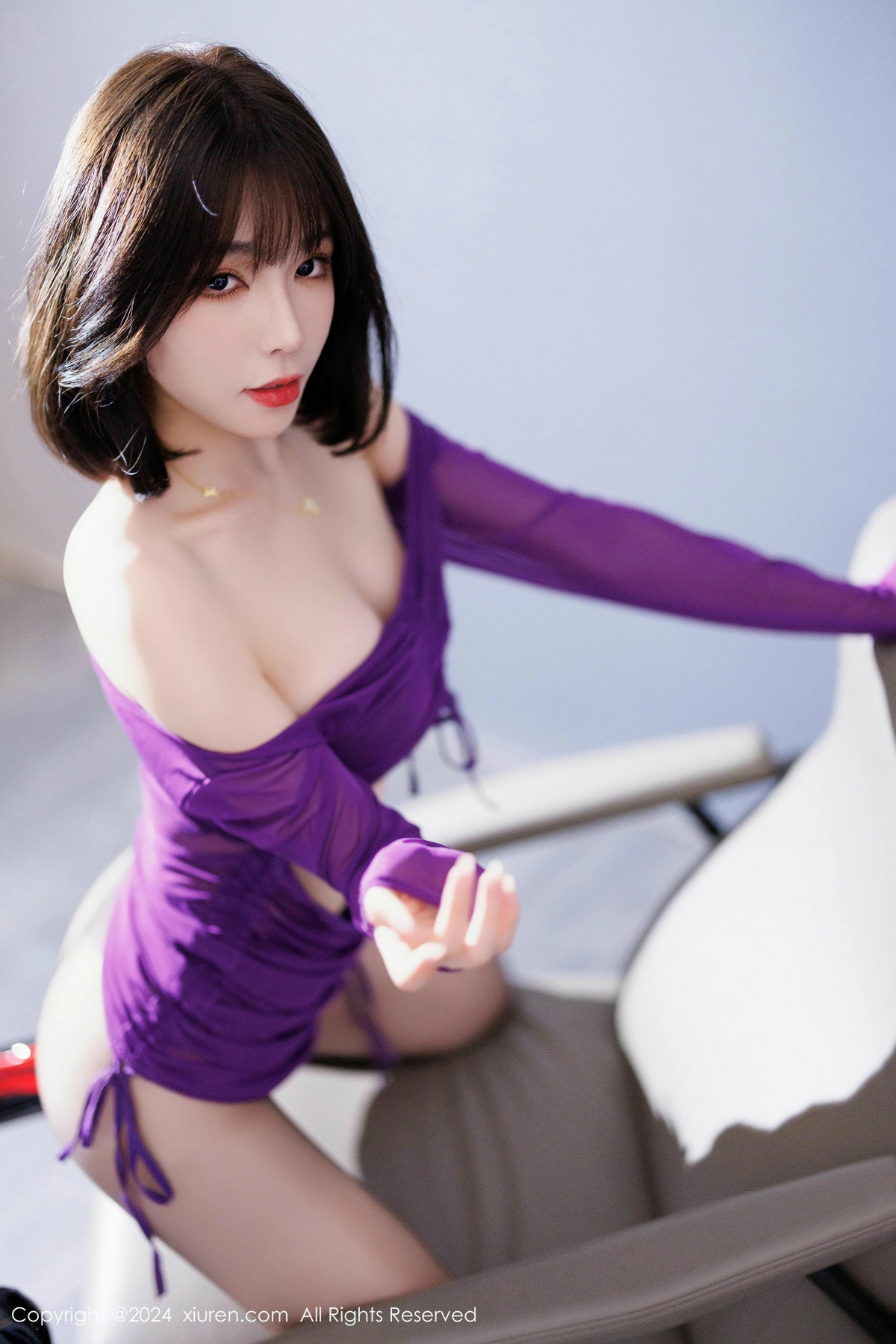 [秀人网] 2024.11.21 No.9482 徐莉芝Booty 黑丝美腿  第22张
