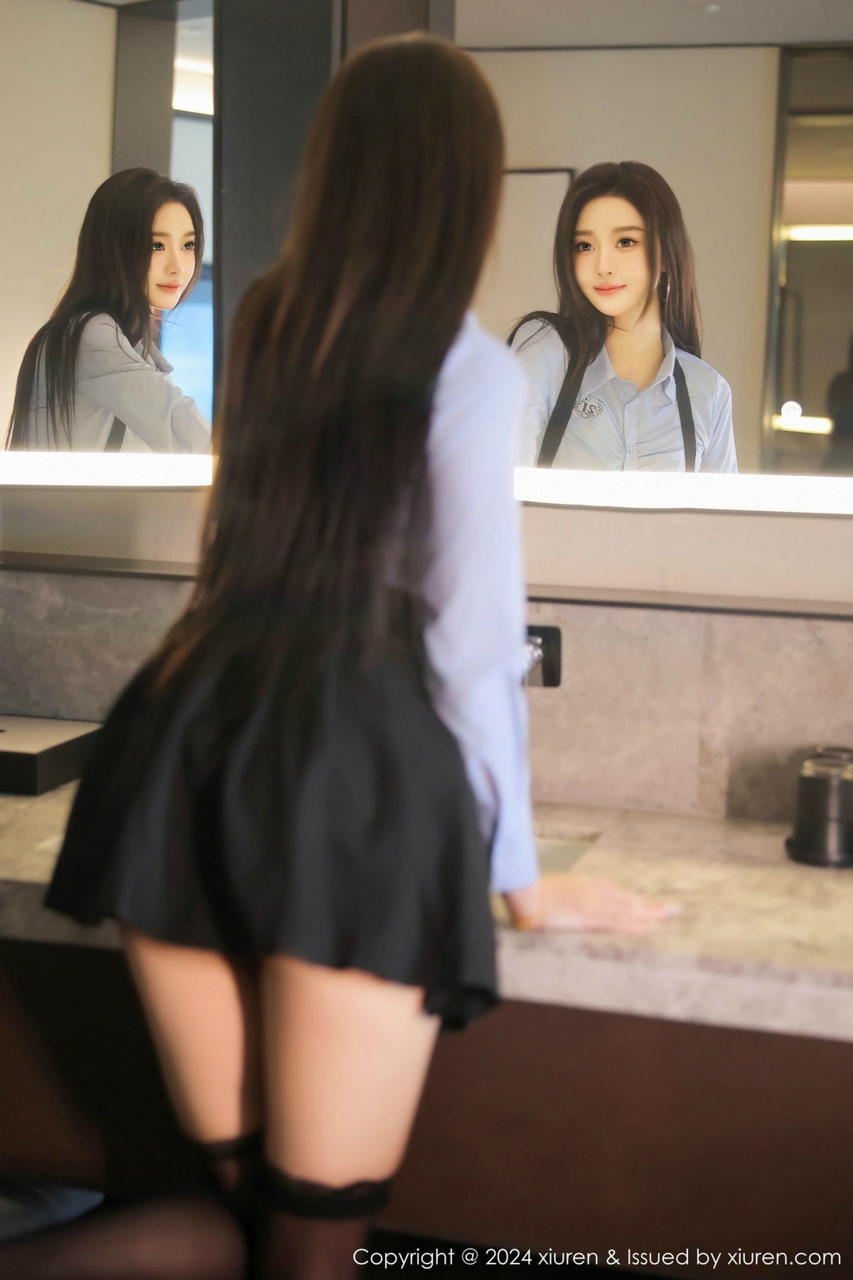 [秀人网] 2024.12.13 No.9591 Candy糖糖 黑丝美腿  第34张