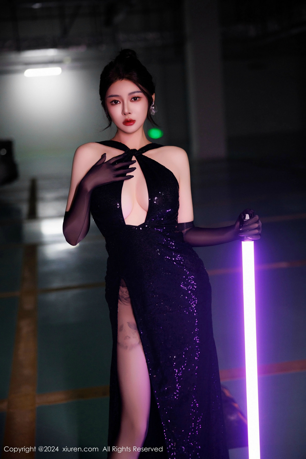 [秀人网] 2024.11.27 No.9512 凯竹Quinn 黑丝美臀  第8张