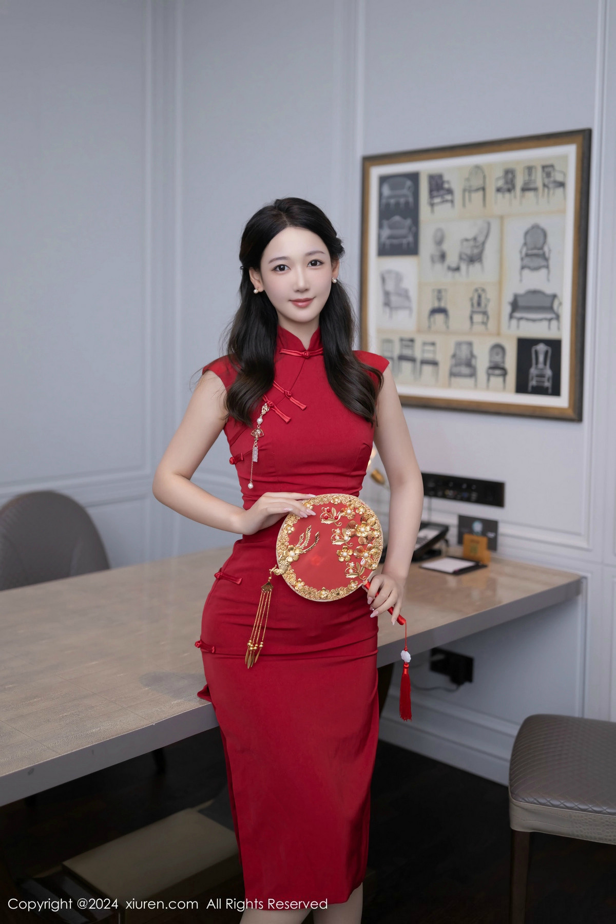 [秀人网] 2024.11.18 No.9463 唐安琪 丝袜美腿  第2张