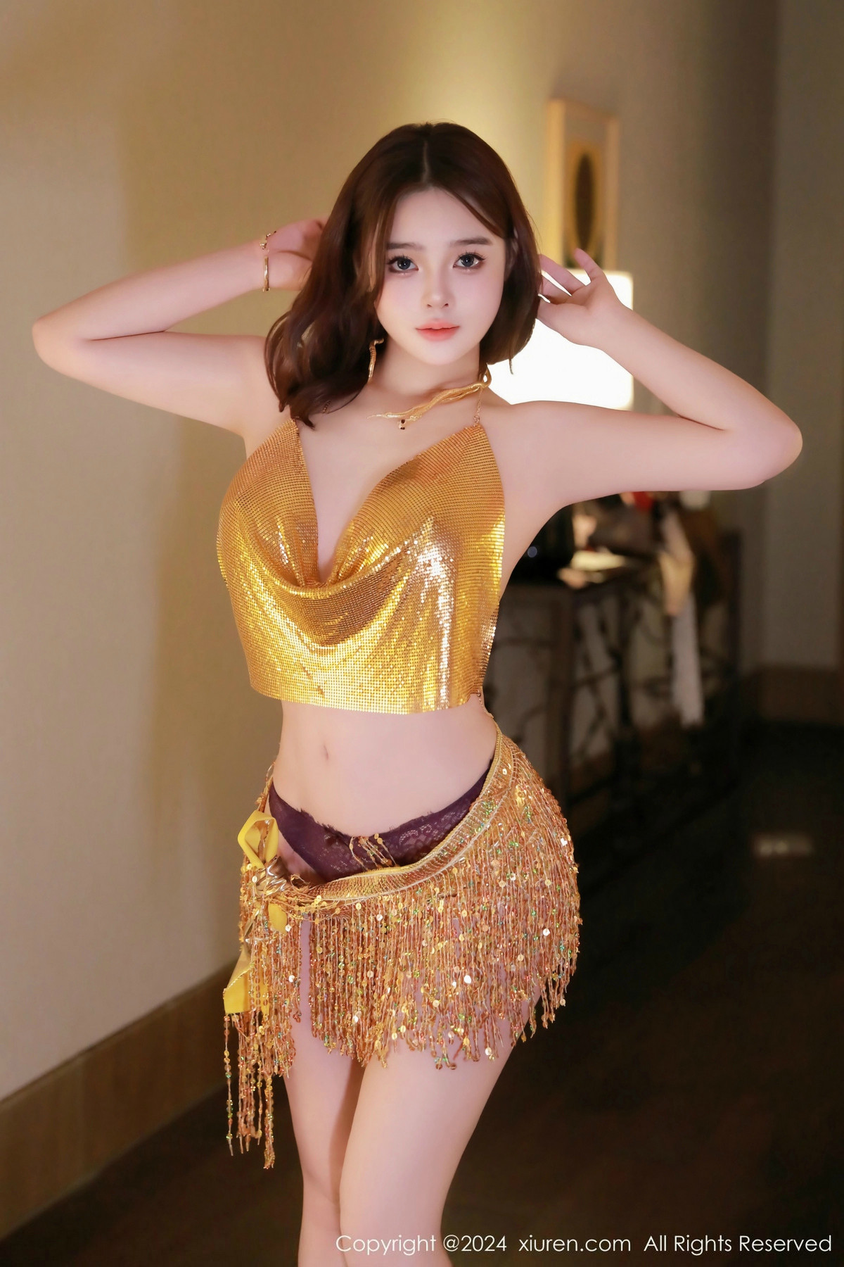 [秀人网] 2024.12.04 No.9545 麻布学妹 美腿浴室  第8张