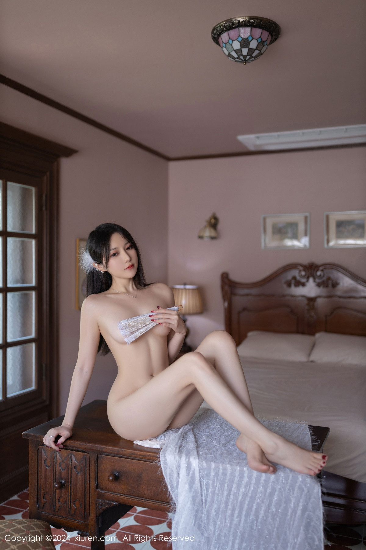 [秀人网] 2024.12.06 No.9564 鱼子酱Fish 丝袜美腿  第65张