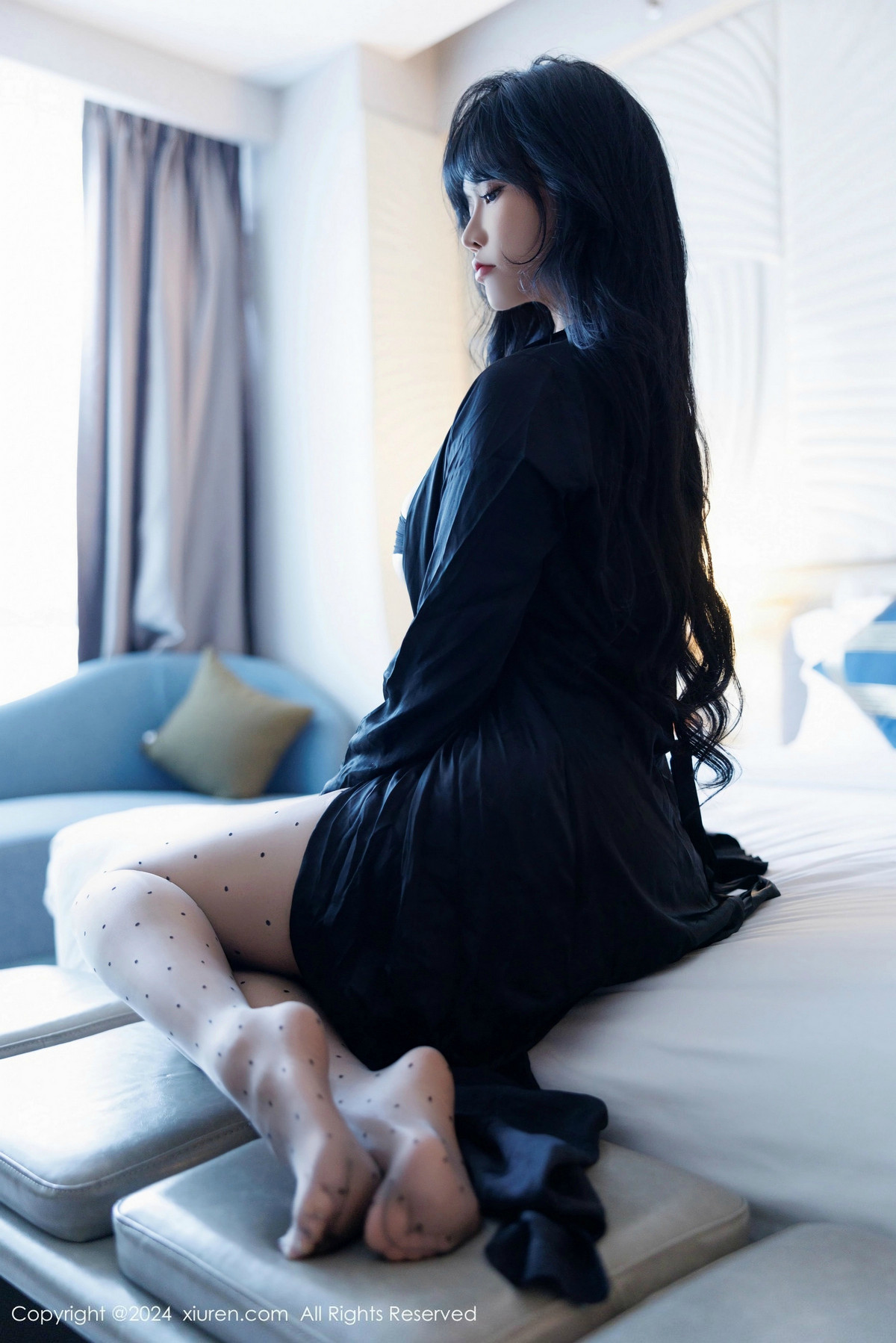 [秀人网] 2024.12.10 No.9575 娜比 黑丝美腿  第68张
