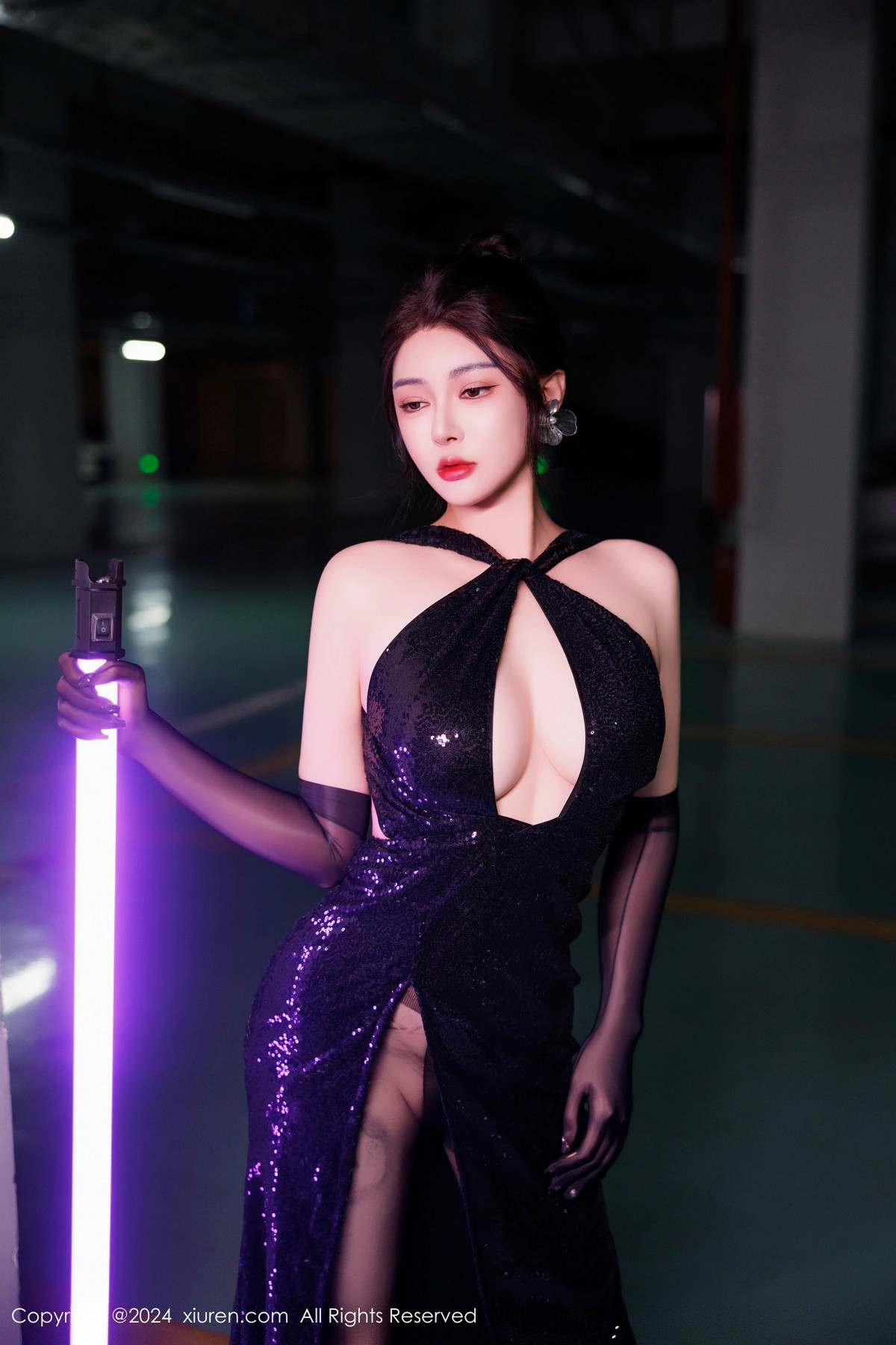 [秀人网] 2024.11.27 No.9512 凯竹Quinn 黑丝美臀  第23张