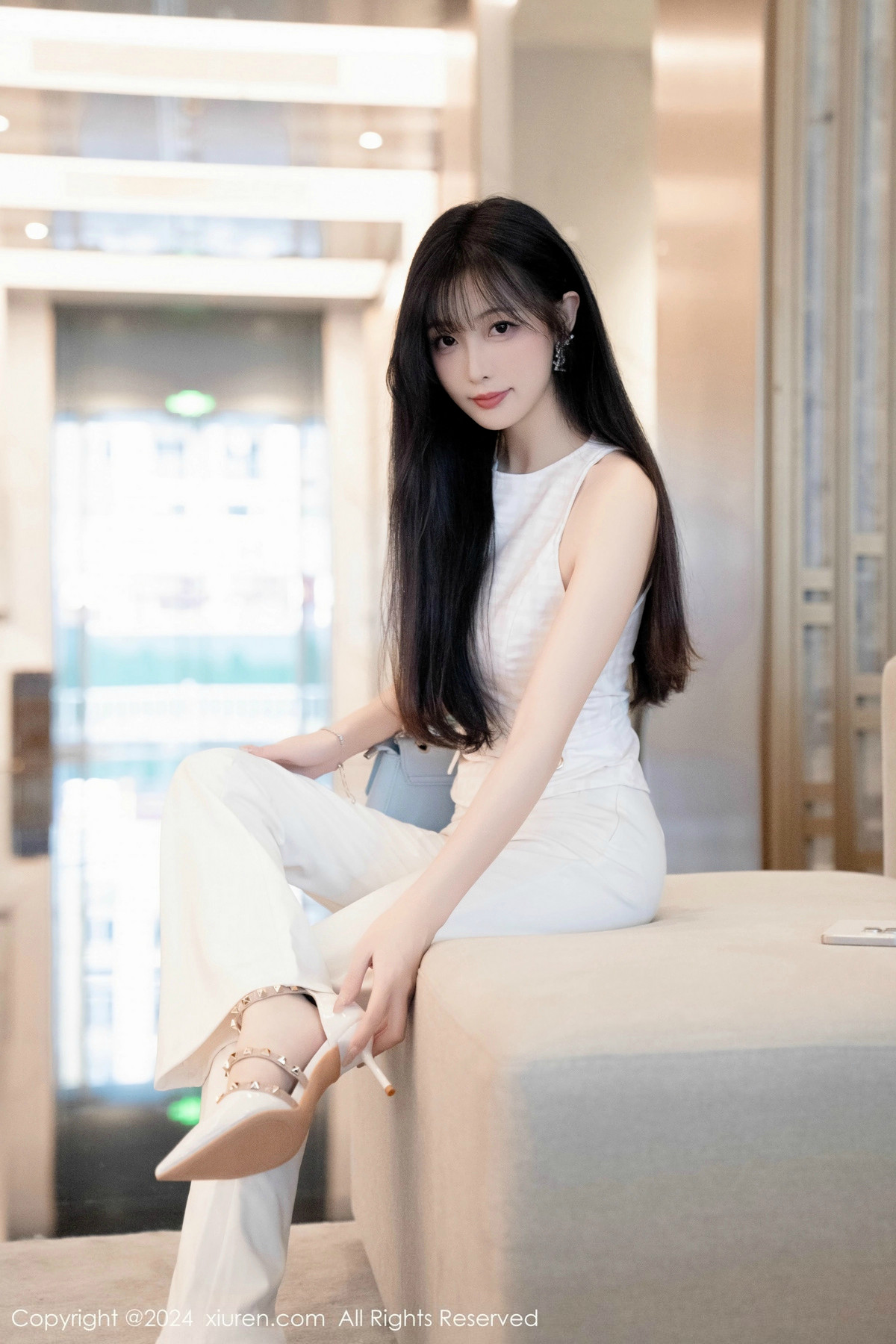 [秀人网] 2024.11.29 No.9528 林星阑 美腿丝袜  第15张