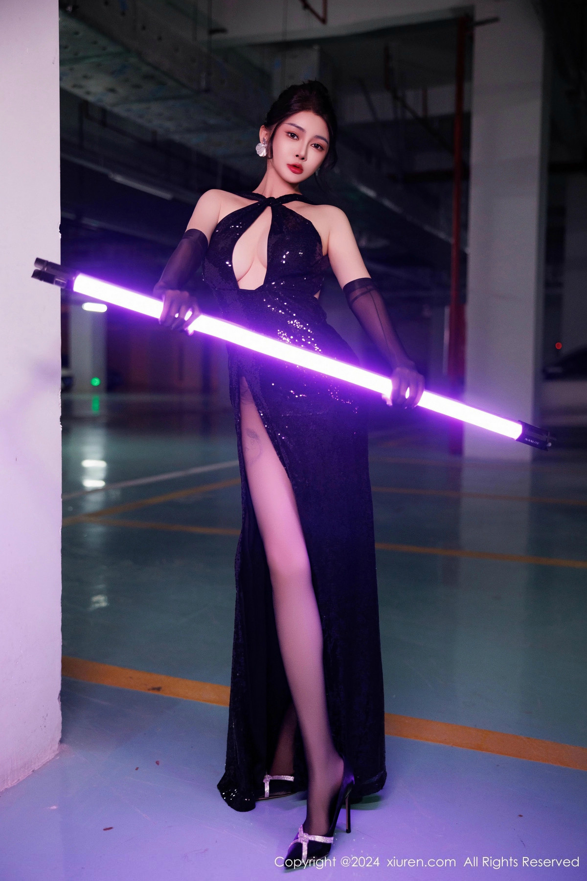 [秀人网] 2024.11.27 No.9512 凯竹Quinn 黑丝美臀  第20张