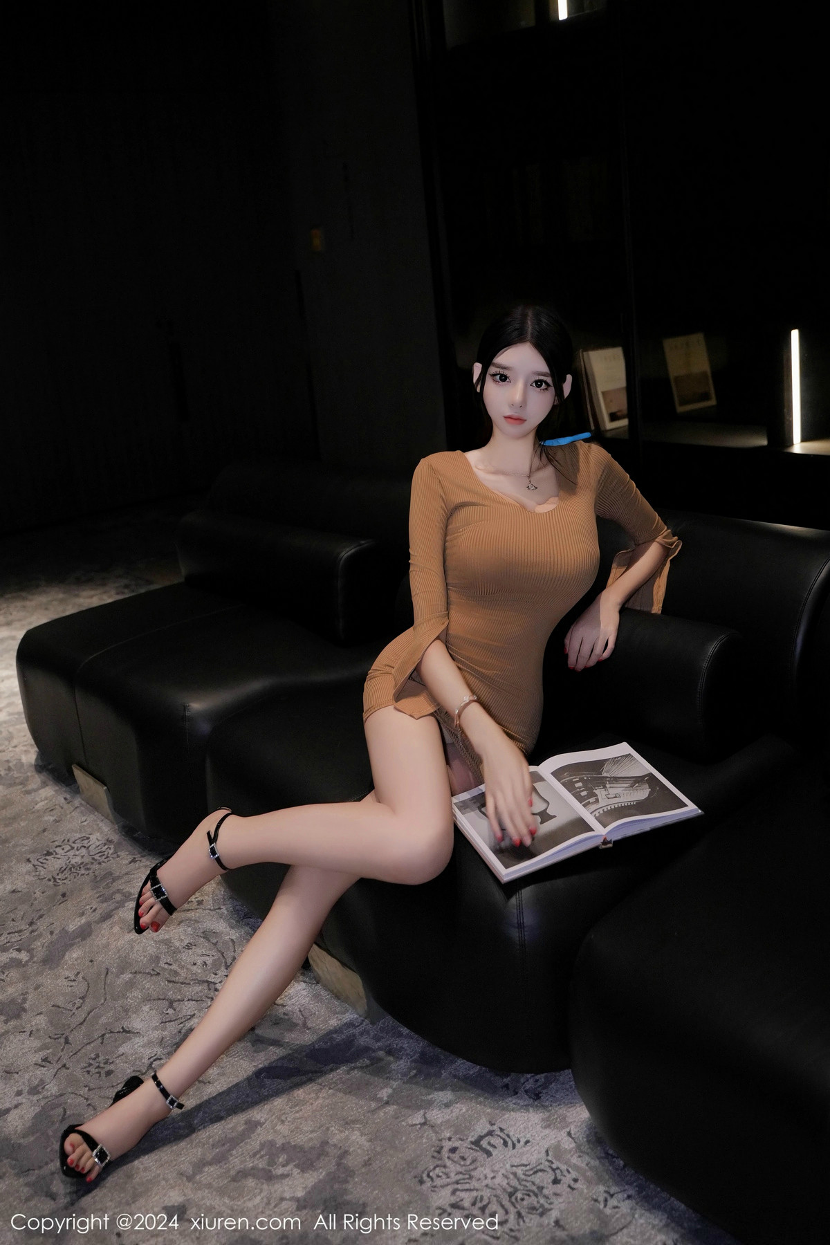 [秀人网] 2024.12.04 No.9544 果茶姐姐 美腿美臀  第52张